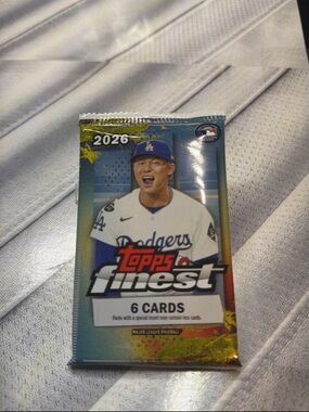 2026 Topps Finest Baseball Card Pack